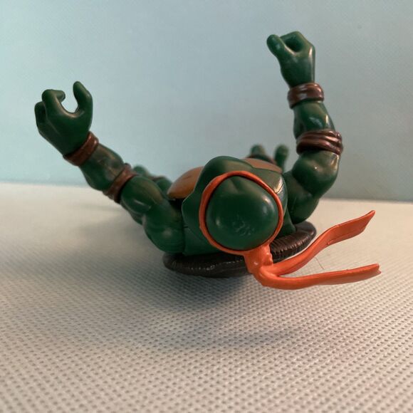 Teenage Mutant Ninja Turtles Michelangelo Action Figure Toy TMNT Vintage 2002 - Picture 8 of 9